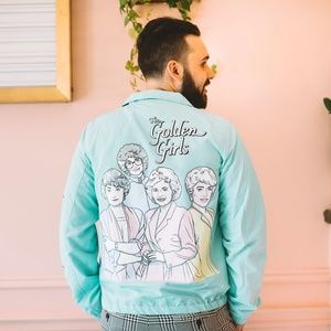 Cakeworthy Golden Girls Windbreaker BNWOT Size Large